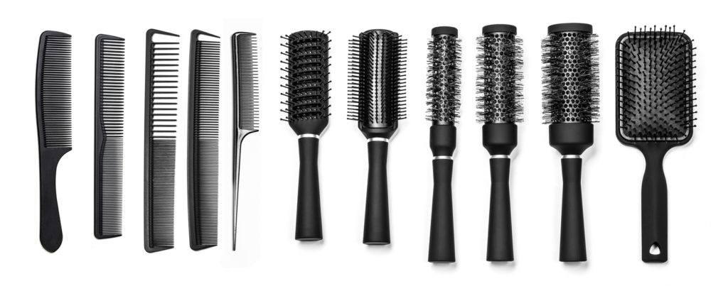 Hair brushes and combs
