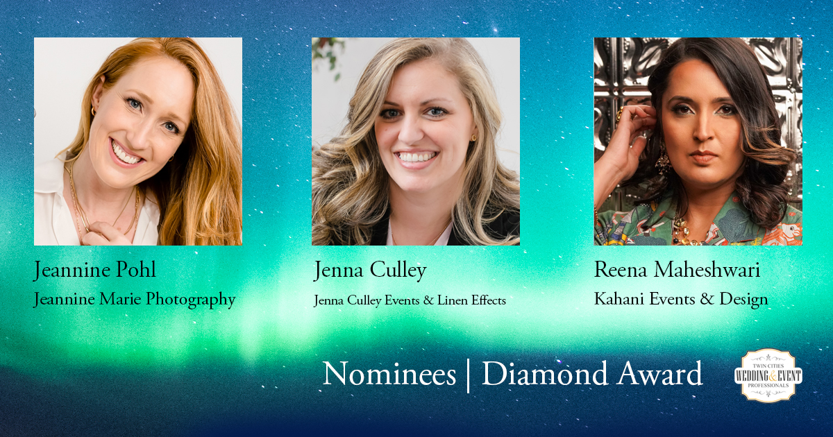 Diamond Award Nominees Jeannine Pohl, Jenna Culley, Reena Maheshwari