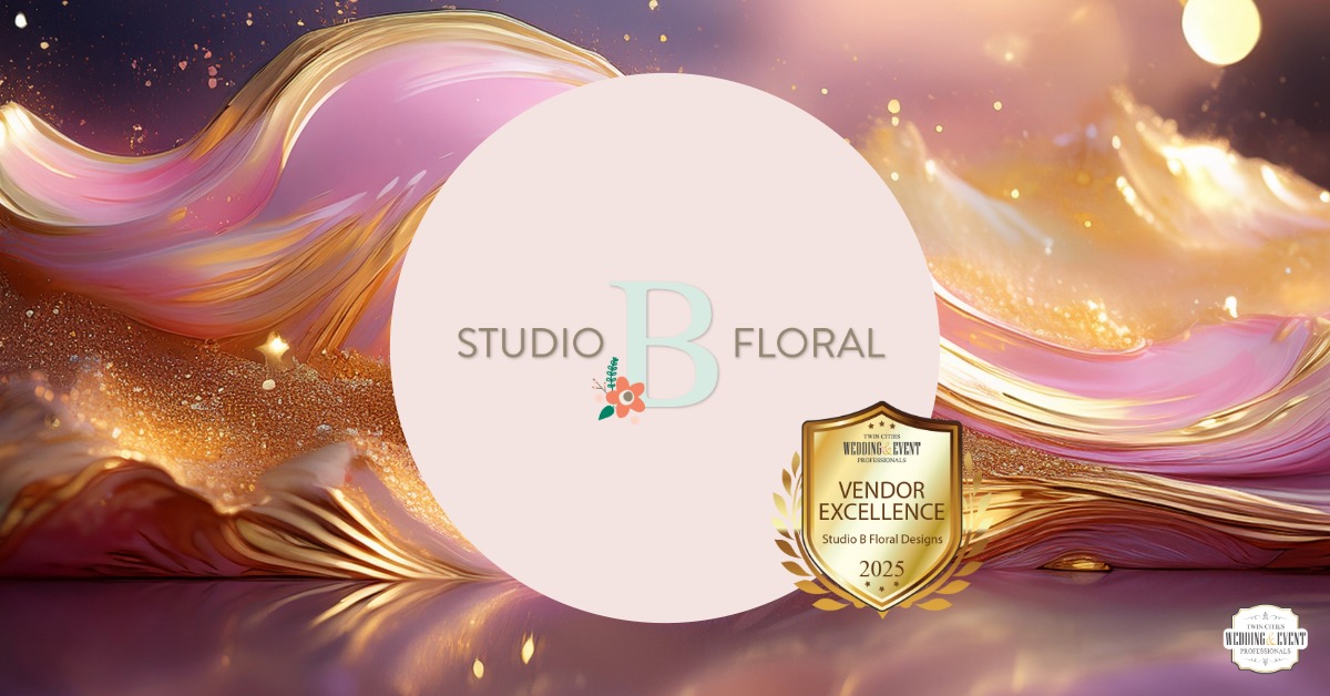 Vendor Excellence Award Studio B Floral Designs