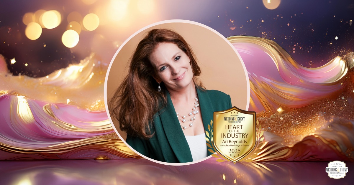 Ari Reynolds Heart of the Industry Award 2025 Complete Weddings & Events
