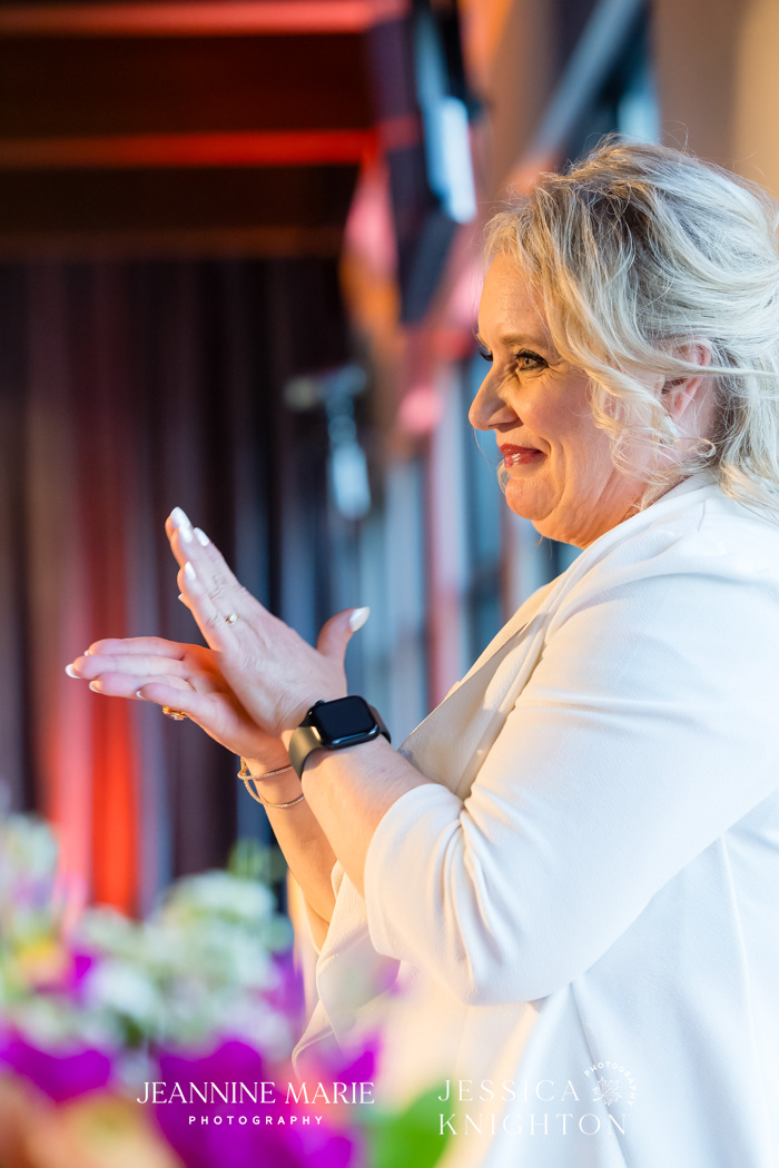 Michelle Tverberg at TCWEP award gala