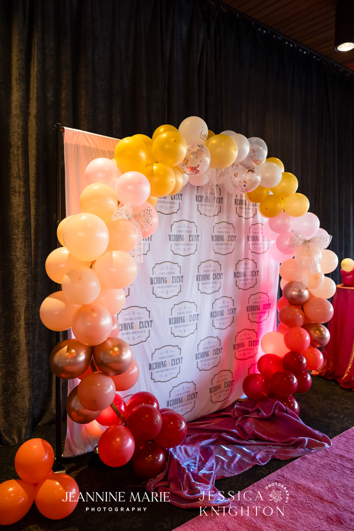 Balloon arch at 2025 Gala
