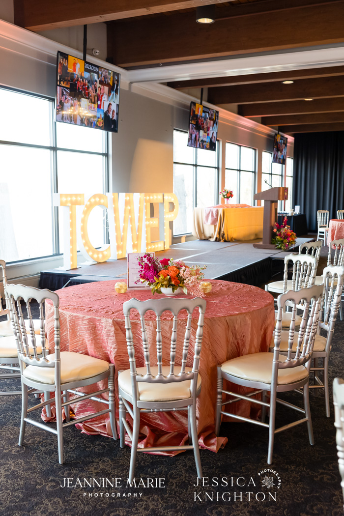TCWEP gala 2025 stage