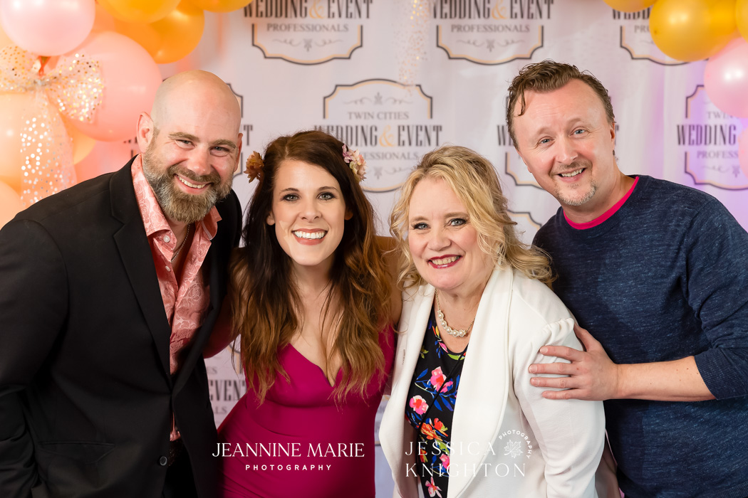 Matt Sherry, Elizabeth Sherry, Michelle Tverberg, Paul Cram at 2025 Gala