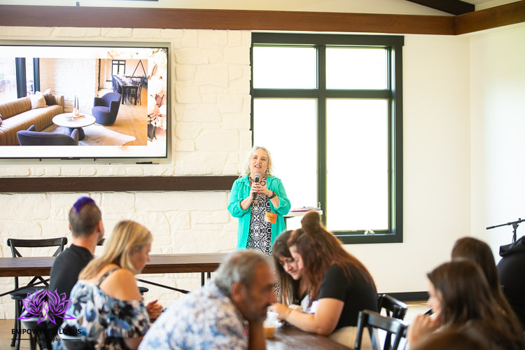 Michelle Tverberg at Belle Ame Vineyard