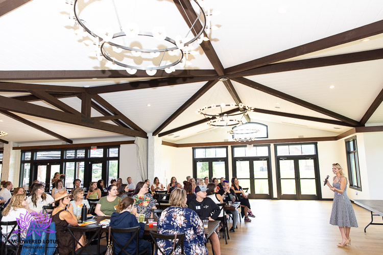 Belle Ame Vineyard banquet room