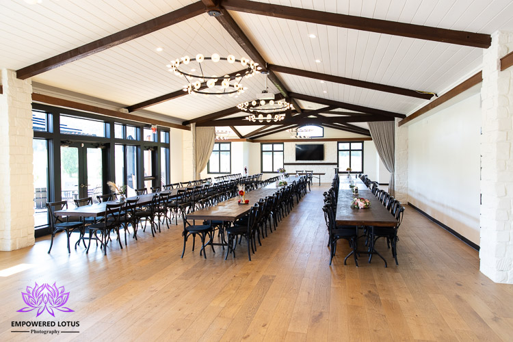 Banquet Room at Belle Ame Vineyard
