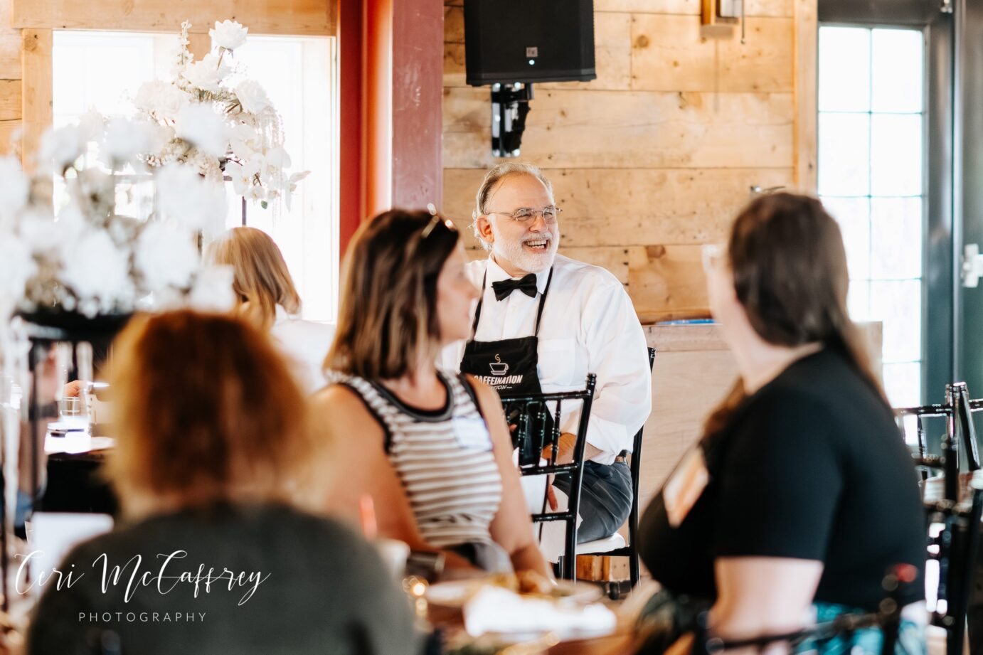 Smiling man at TCWEP networking event
