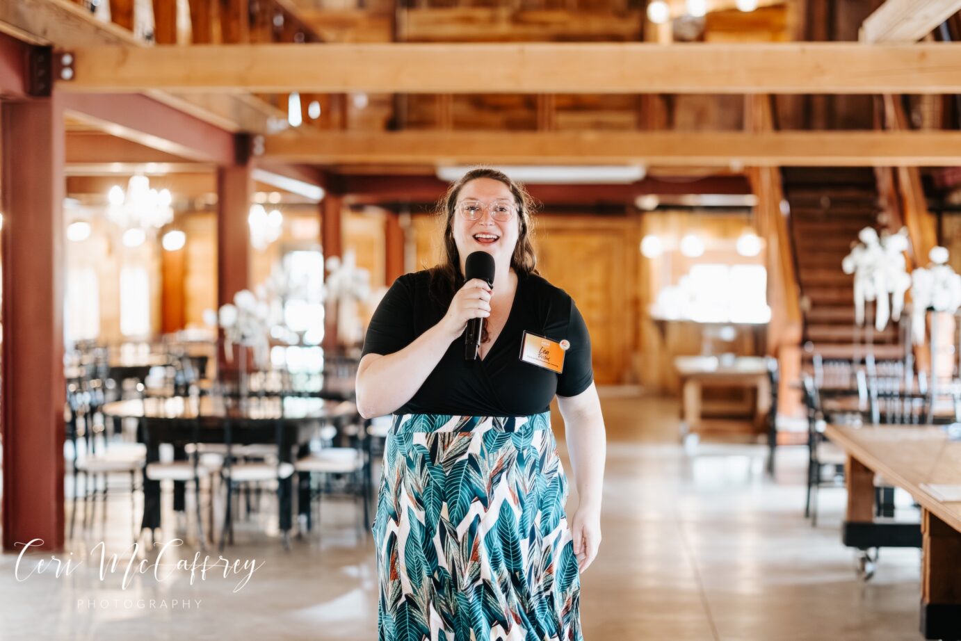 Lea Distad at TCWEP event