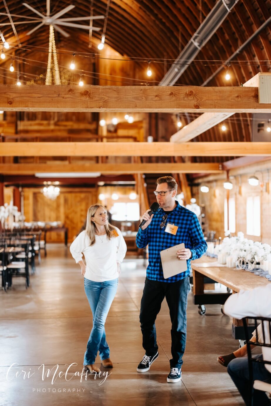 The owners of The Madison barn venue
