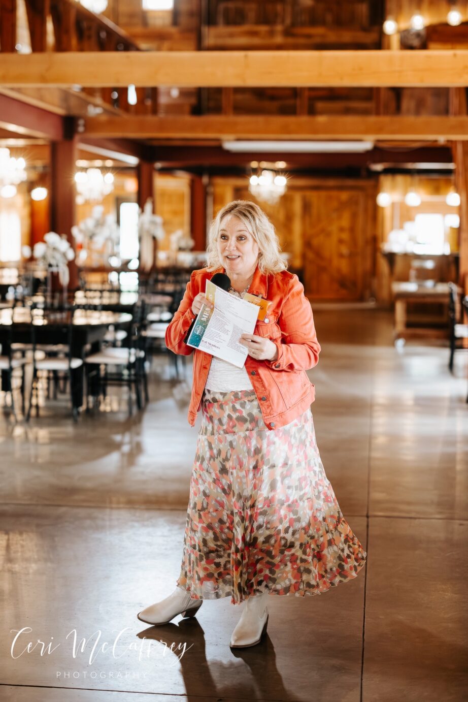 Michelle Tverberg at TCWEP event