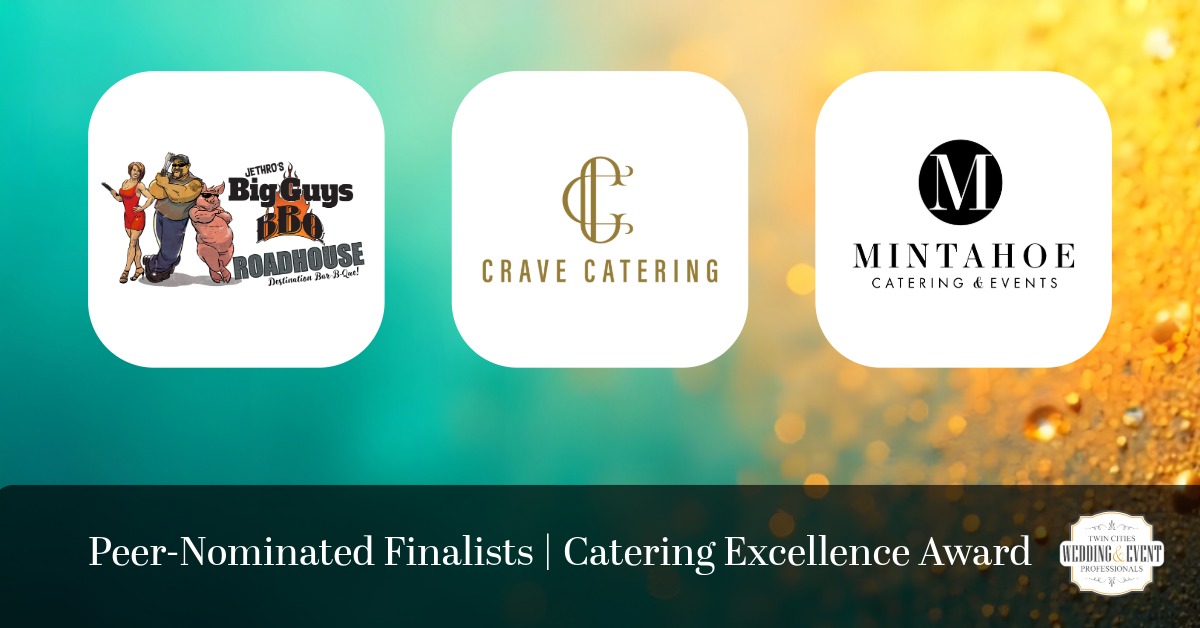 Catering Excellence Award; Big Guys BBQ, Crave Catering, Mintahoe Catering
